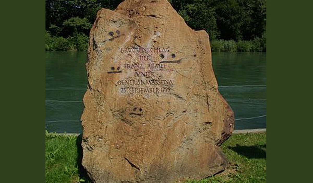 Titelbild des Artikel: Denkmal 1799, Limmat-Halbinsel