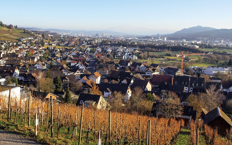 Ausblick vom Winzerhaus